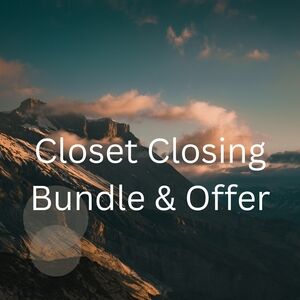 Closet Closing Bundle & Offer